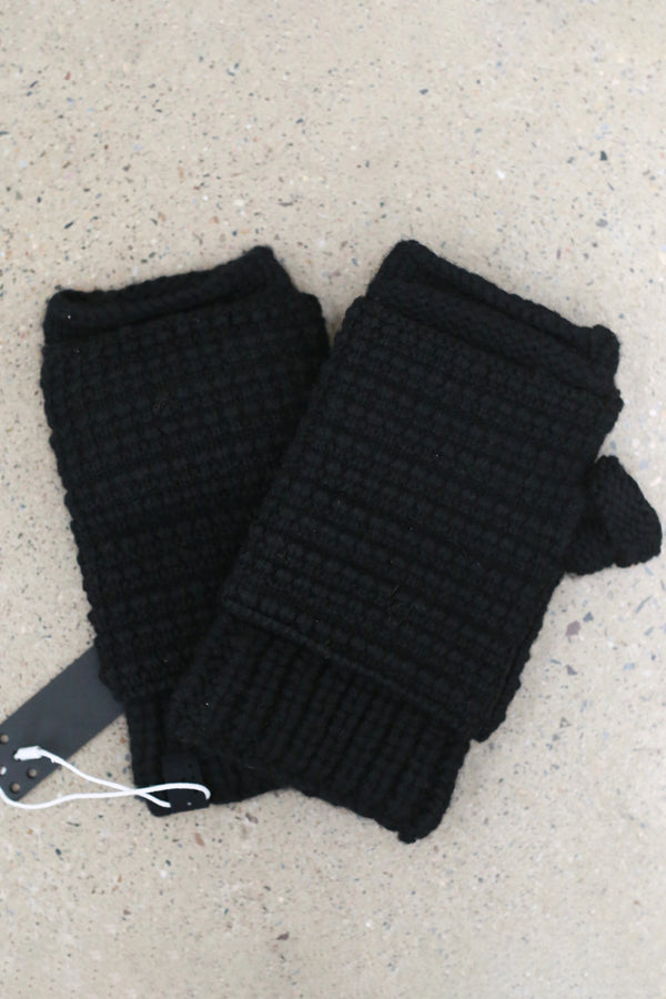 DEVOA Fall/Winter 2025 Gloves DVA-AC-NCAG-BLACK